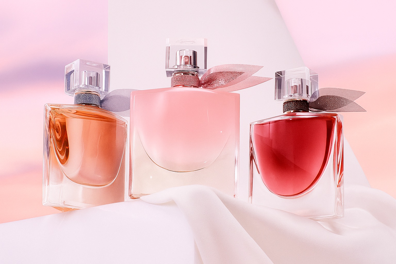 Lancôme La Vie Est Belle Editionen: Vanille Nude, Rose Extraordinaire, Iris Absolu, Elixir