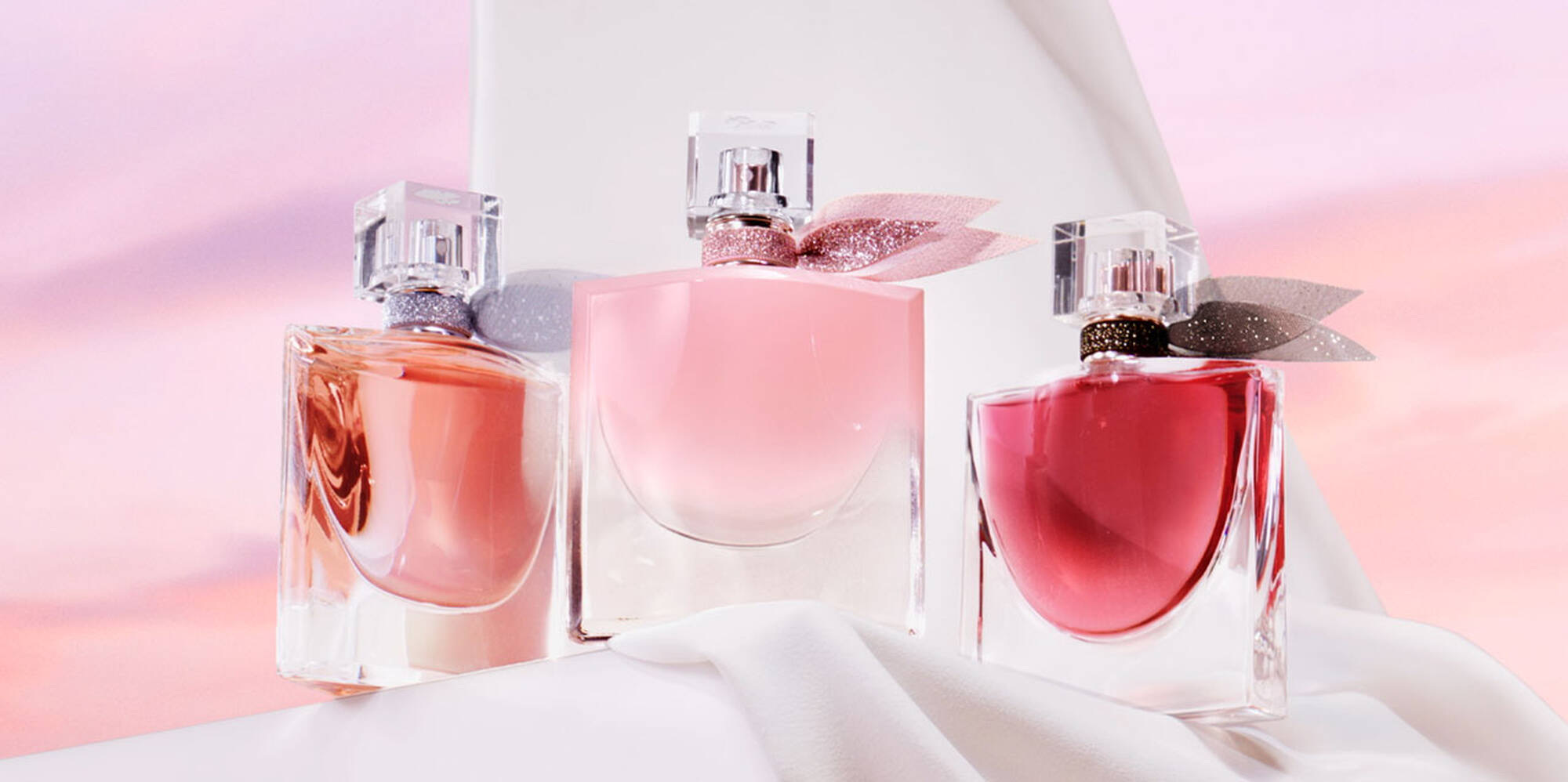 Lancôme La Vie Est Belle Editionen: Vanille Nude, Rose Extraordinaire, Iris Absolu, Elixir